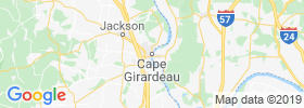 Cape Girardeau map